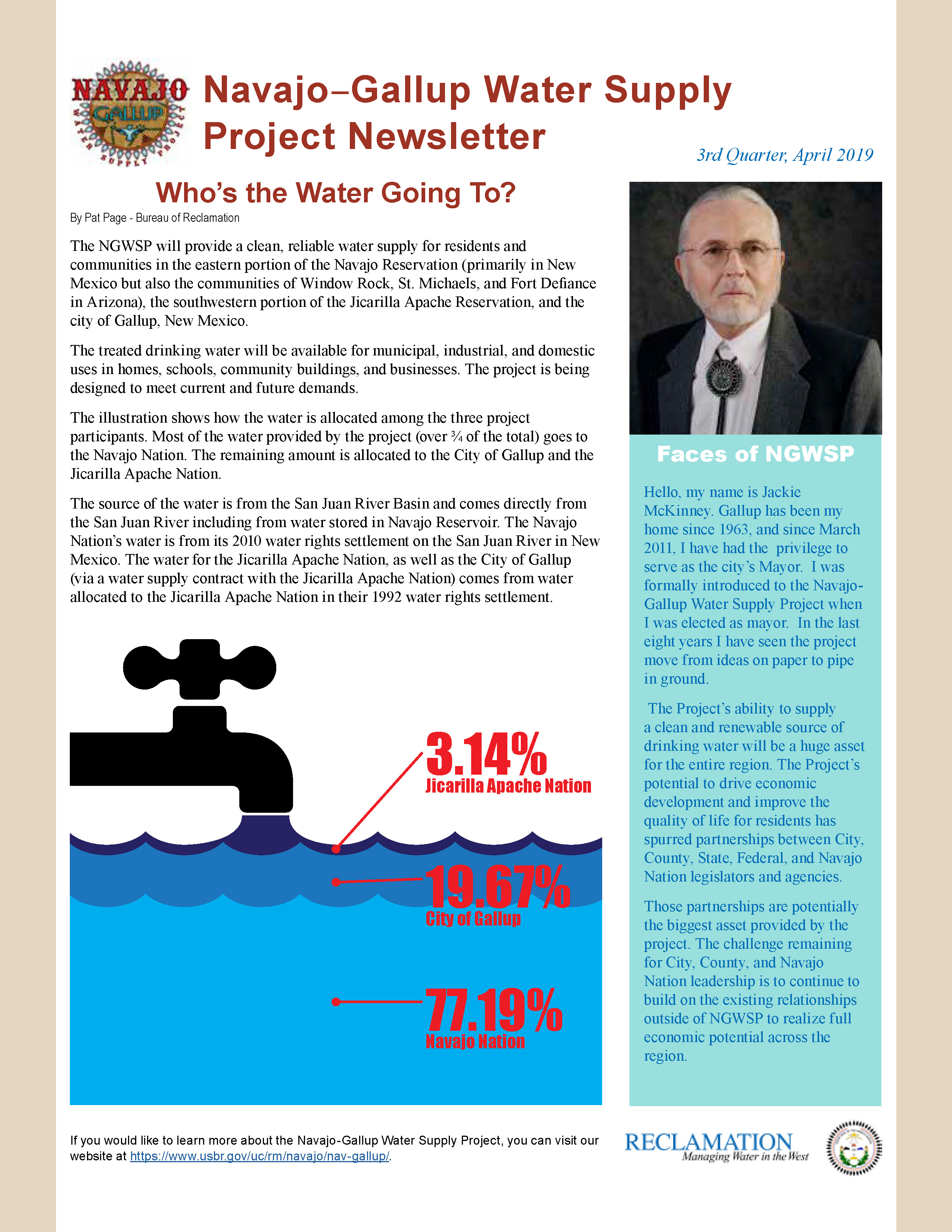 Navajo-Gallup Water Supply Project Newsletter